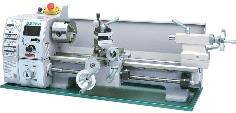 Grizzly metal lathe