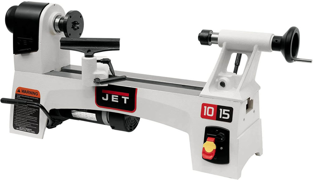 JET JWL-1015VS 10"x15" Variable-Speed Wood Lathe for Pen Turning